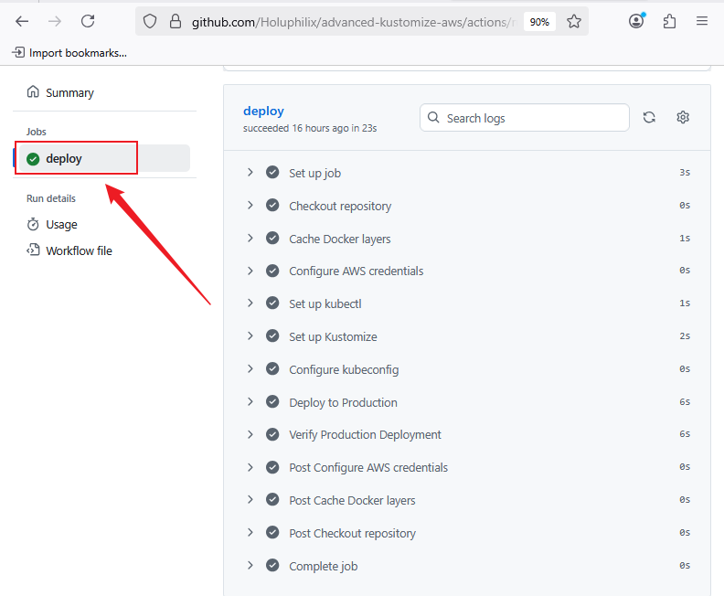 GitHub Actions Deployment